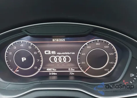 2018 Audi Q5 2.0T Premium/2.0T Tech Premium z USA, uszkodzony, nr VIN WA1ANAFYXJ2084661